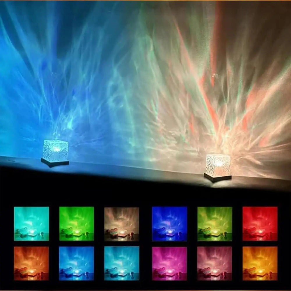 16-Color Ocean Wave Projector - Perfect Atmosphere for Any Room