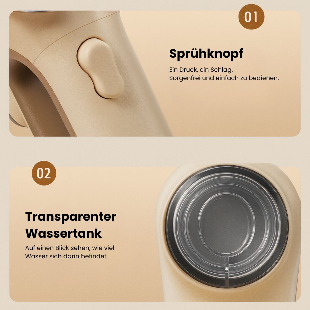 Dampfbügeleisen | Tragbarer Kleidungsdampfer | Handheld Dampfbügeleisen | Faltenfrei