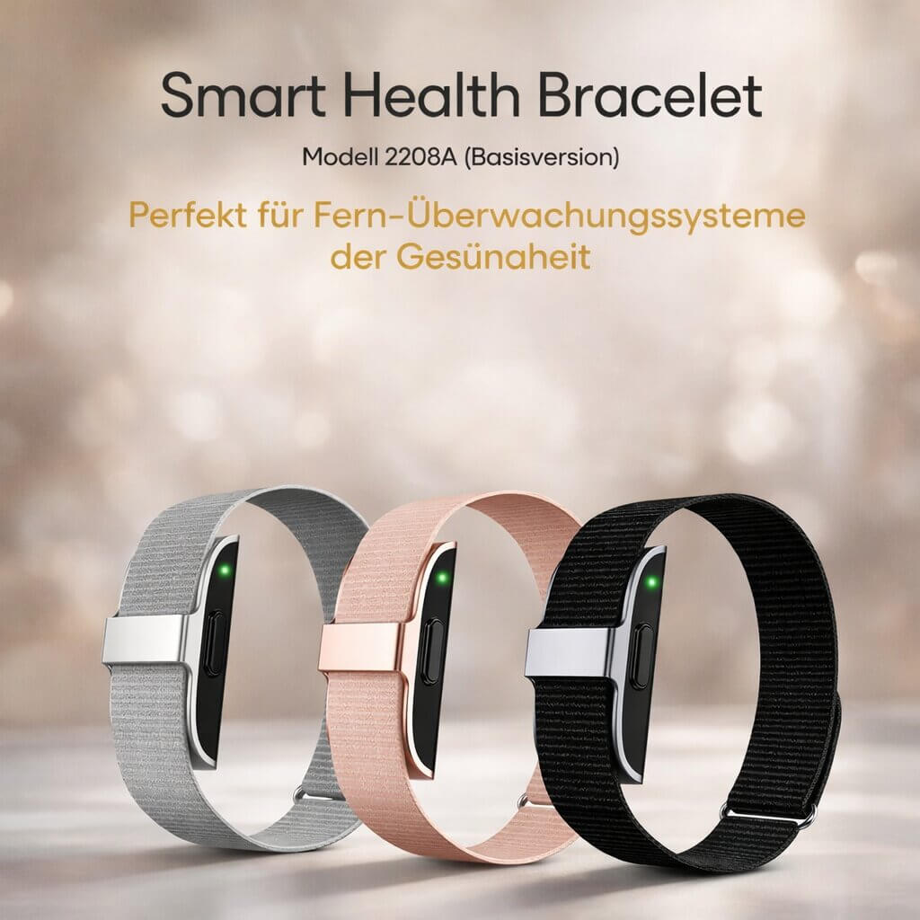 Fitness Tracker mit Herzfrequenz, Blutdruck & Schlaftracking ohne Display | Fitness Armband | Virexa