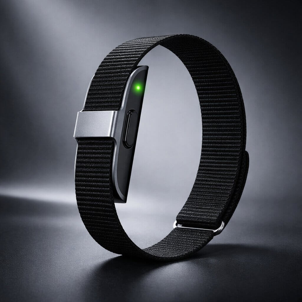 Fitness Tracker mit Herzfrequenz, Blutdruck & Schlaftracking ohne Display | Fitness Armband | Virexa