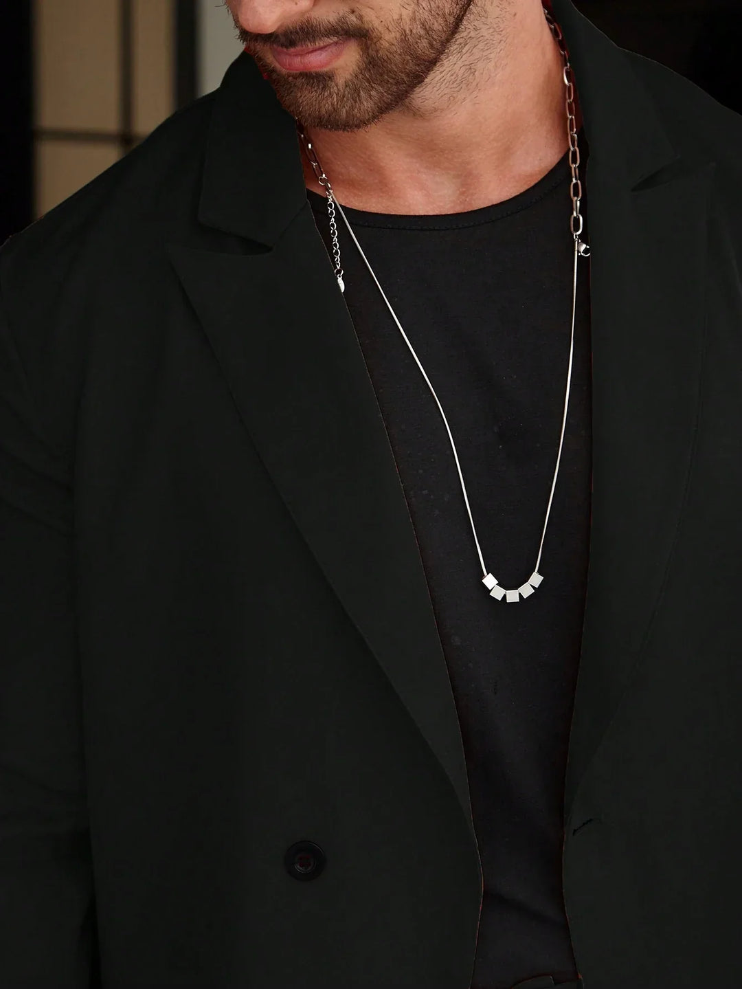 Herrenanzug ModernFit – 2-teiliger Slim Fit Anzug mit Spitzenrevers