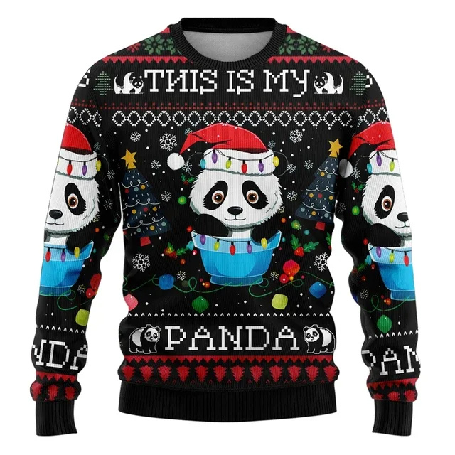 Herren Festlicher Winterpullover | Saisonales Design und Bequeme Passform