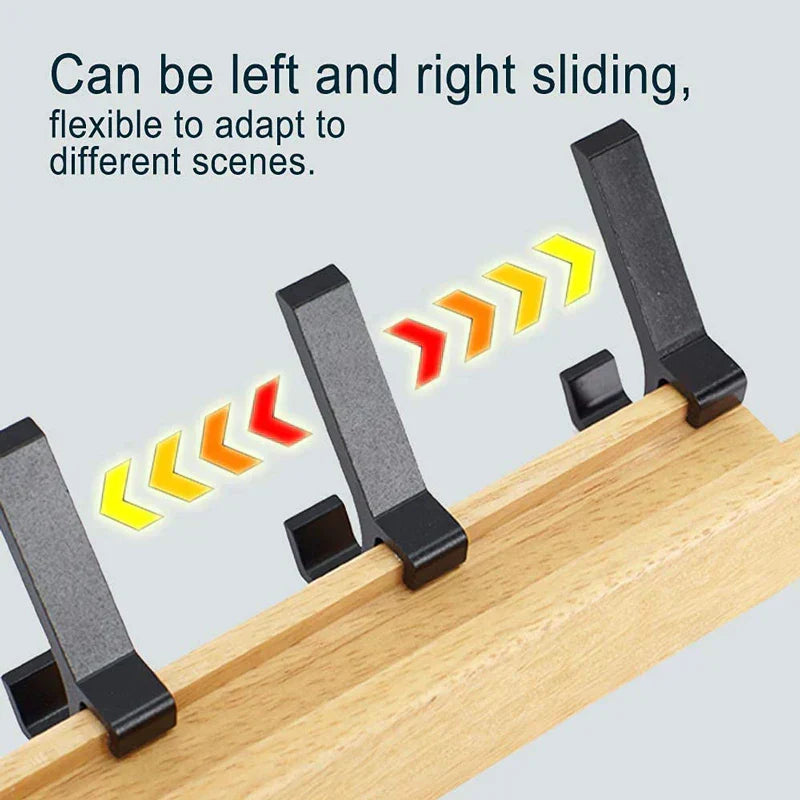 Coat Hooks | Modern Coat Rack | Wooden Wall Coat Rack | NordHaken