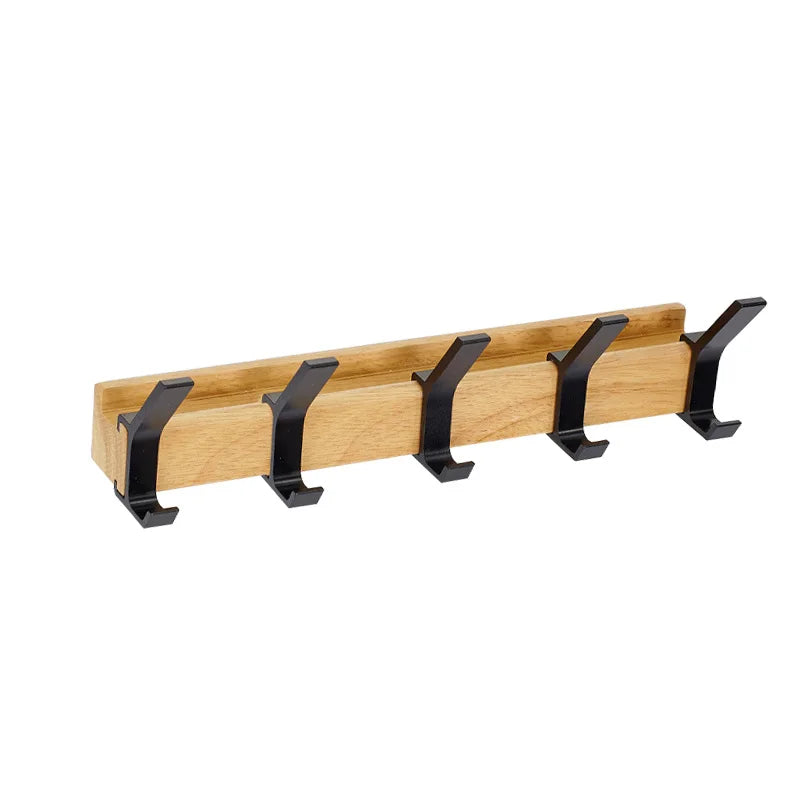 Coat Hooks | Modern Coat Rack | Wooden Wall Coat Rack | NordHaken