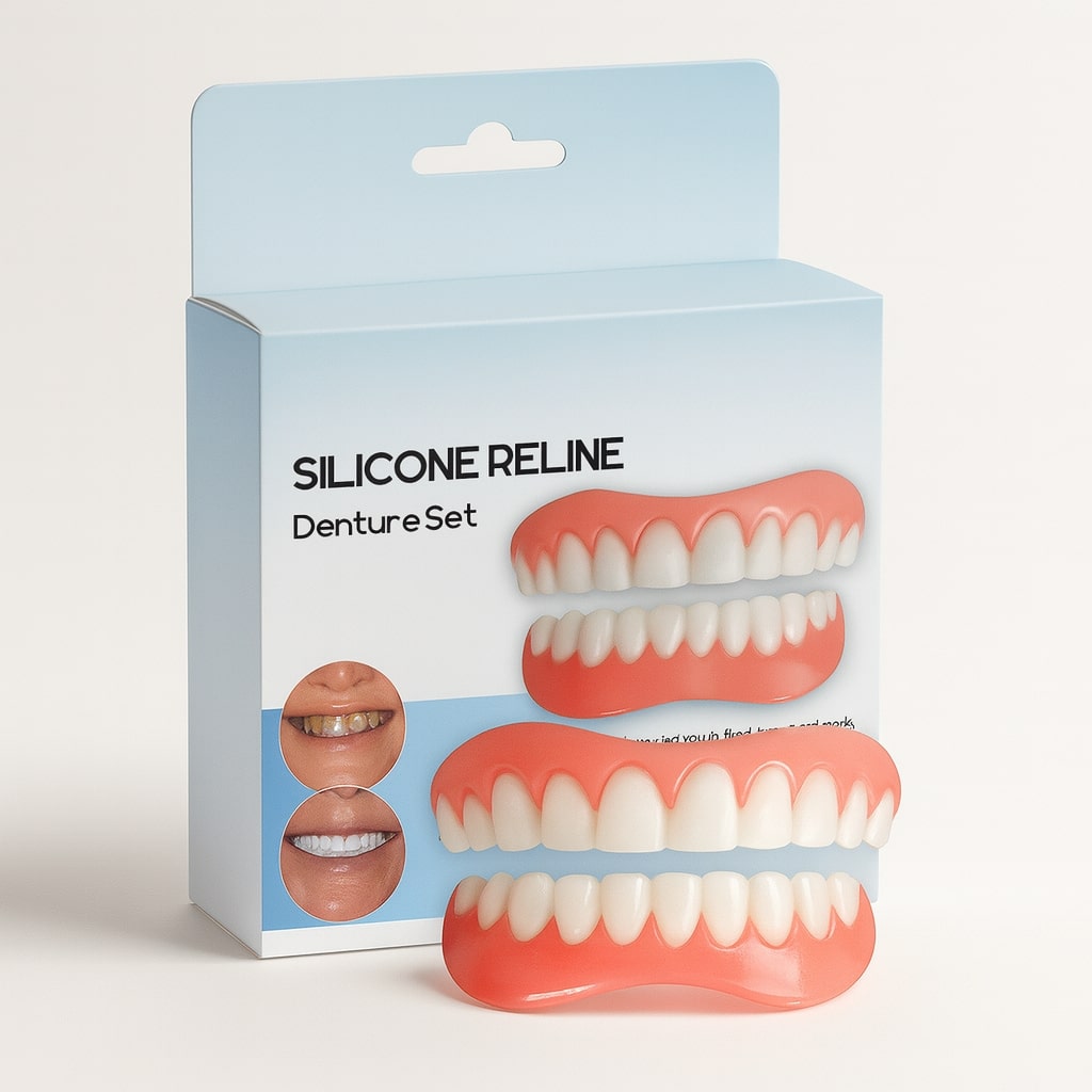 Anpassung & Stabilisierung für Zahnprothesen | Universelle Zahnprothesen | DentureFix