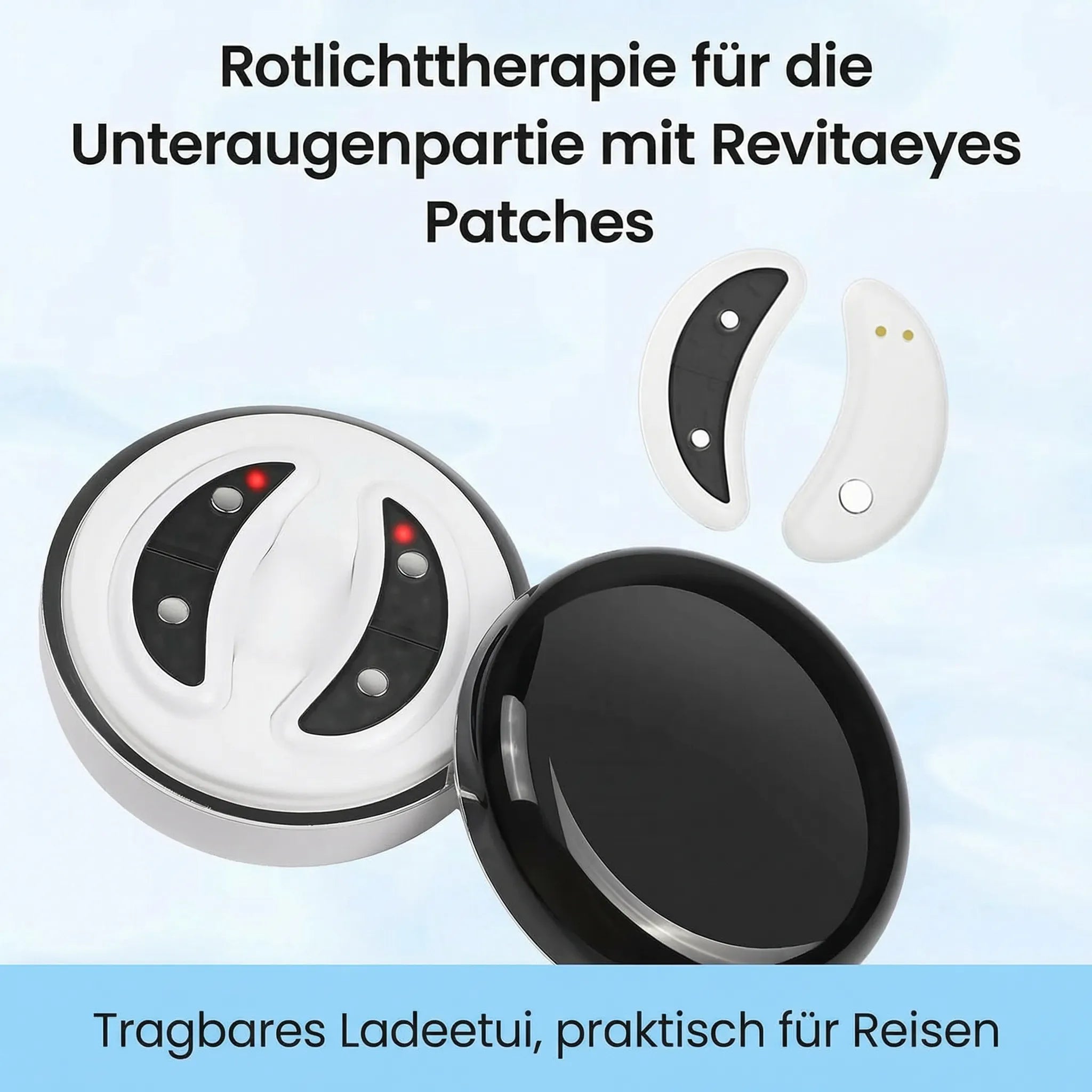 Device for Dark Circles & Puffiness Using Red Light Therapy | Augenia