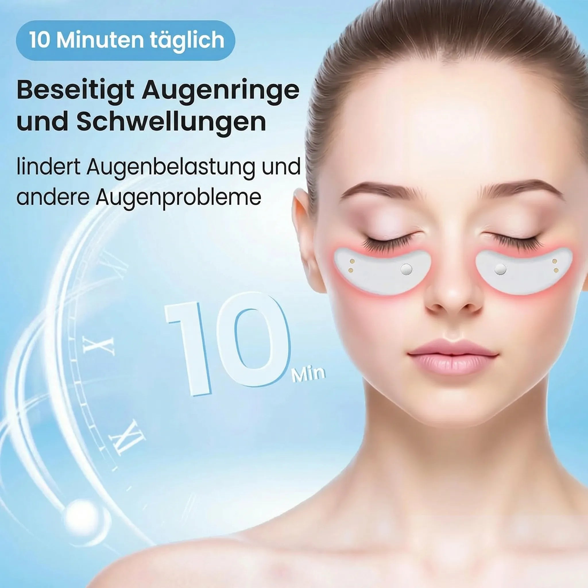 Device for Dark Circles & Puffiness Using Red Light Therapy | Augenia