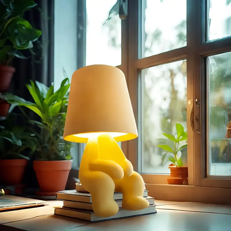 Tischlampe für das Kinderzimmer | Moderne Tischleuchte | Nachtlampe | GlowFigure
