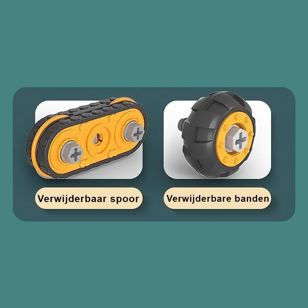 Bagger-Abenteuer | Pädagogisches Konstruktionsspielzeug für junge Ingenieure