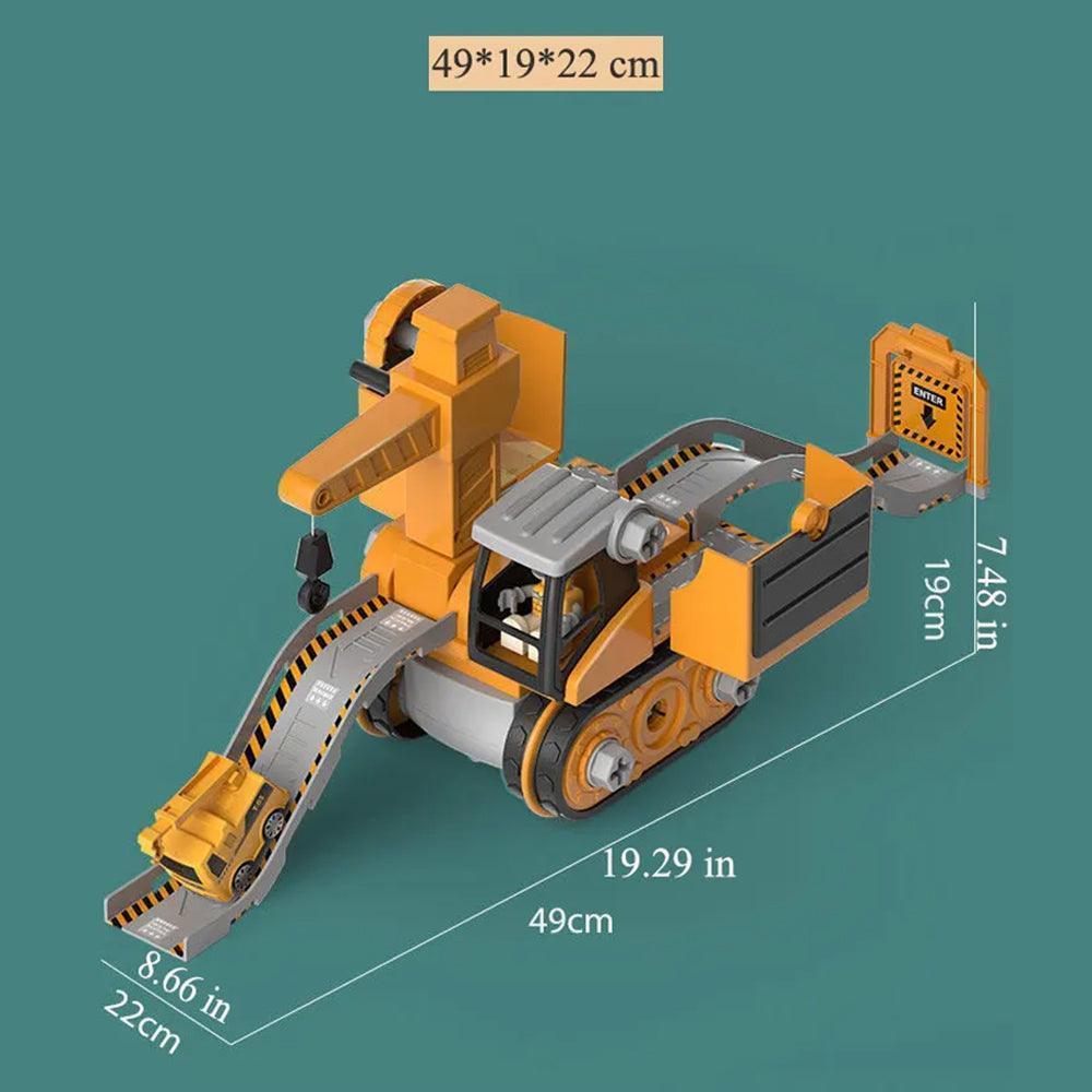 Bagger-Abenteuer | Pädagogisches Konstruktionsspielzeug für junge Ingenieure