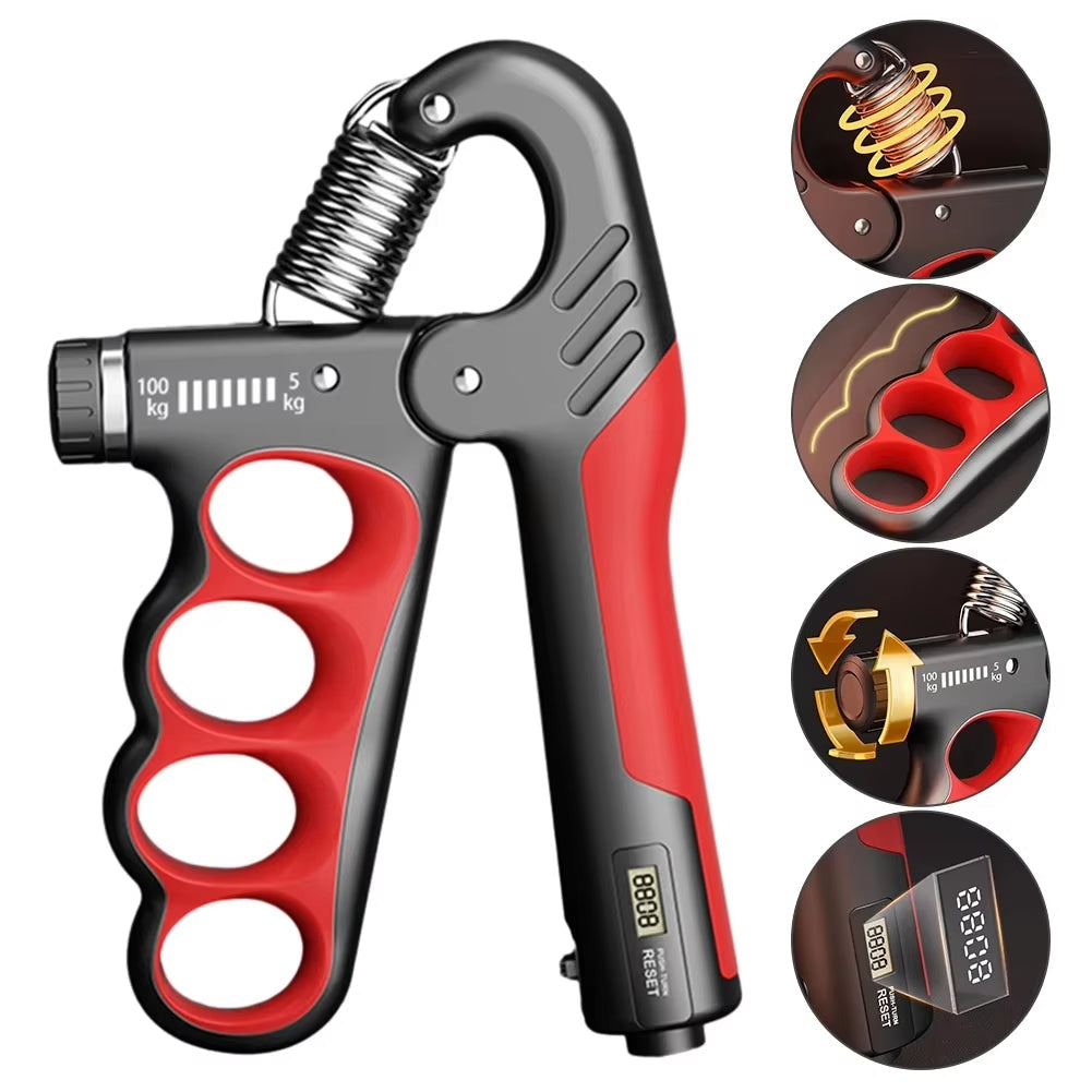 Unterarmtrainer | Handtrainer | Griffkrafttrainer bis zu 100 kg | SteelGrip