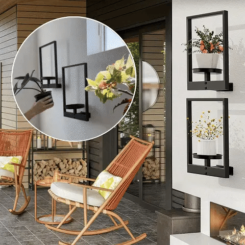 Wandhalterung für Pflanzen | Pflanzenwand für Innenräume | GreenWall