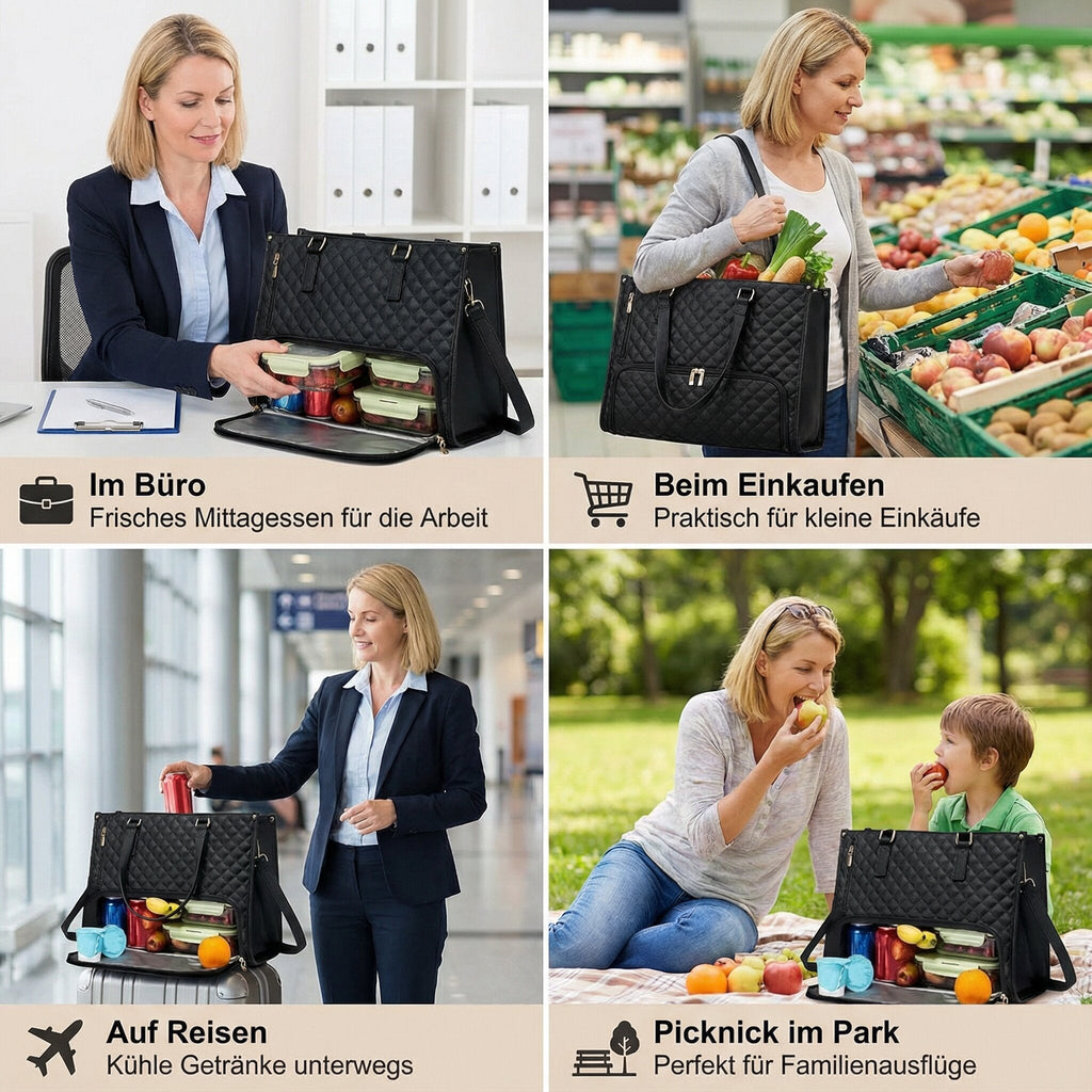 Handbag with Cooling Compartment for Women | Crossbody Bag with Cooling Function | FreshLuxe
