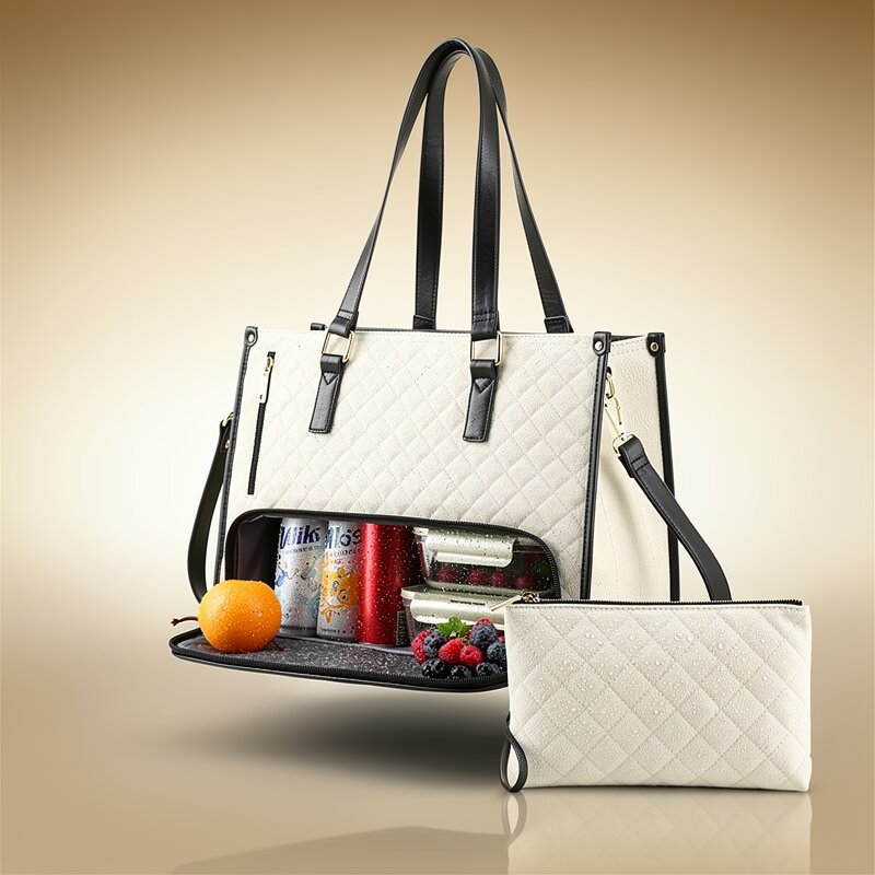 Handbag with Cooling Compartment for Women | Crossbody Bag with Cooling Function | FreshLuxe