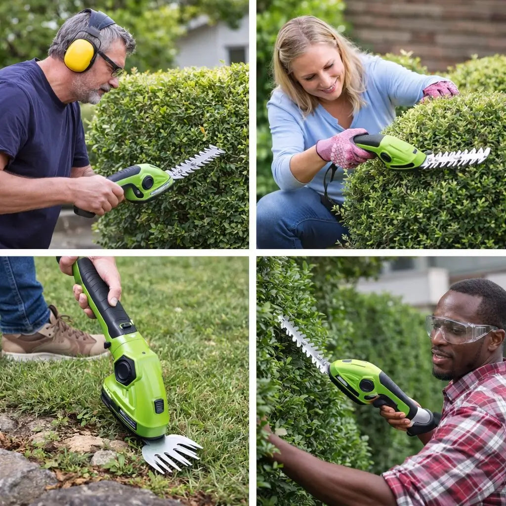 Akku-Heckenschneider | Grasschneider für den Garten | GreenBlade