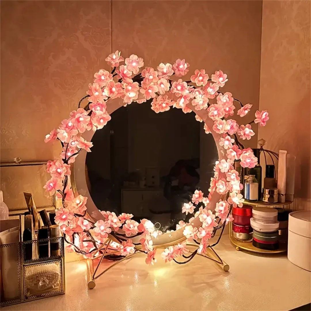 LED Autumn Decoration | Autumn Flower Decoration | String Lights | Light Blossom