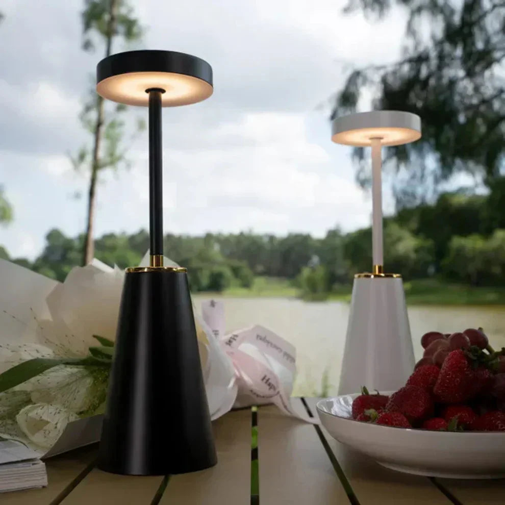 Kabellampe | Nachttischlampe mit Touch | Dimmbare Lampe für moderne Atmosphäre | AuraLume