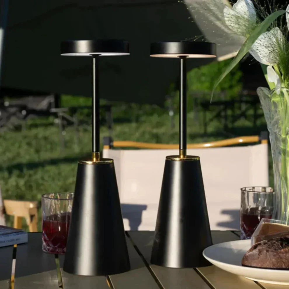 Kabellampe | Nachttischlampe mit Touch | Dimmbare Lampe für moderne Atmosphäre | AuraLume