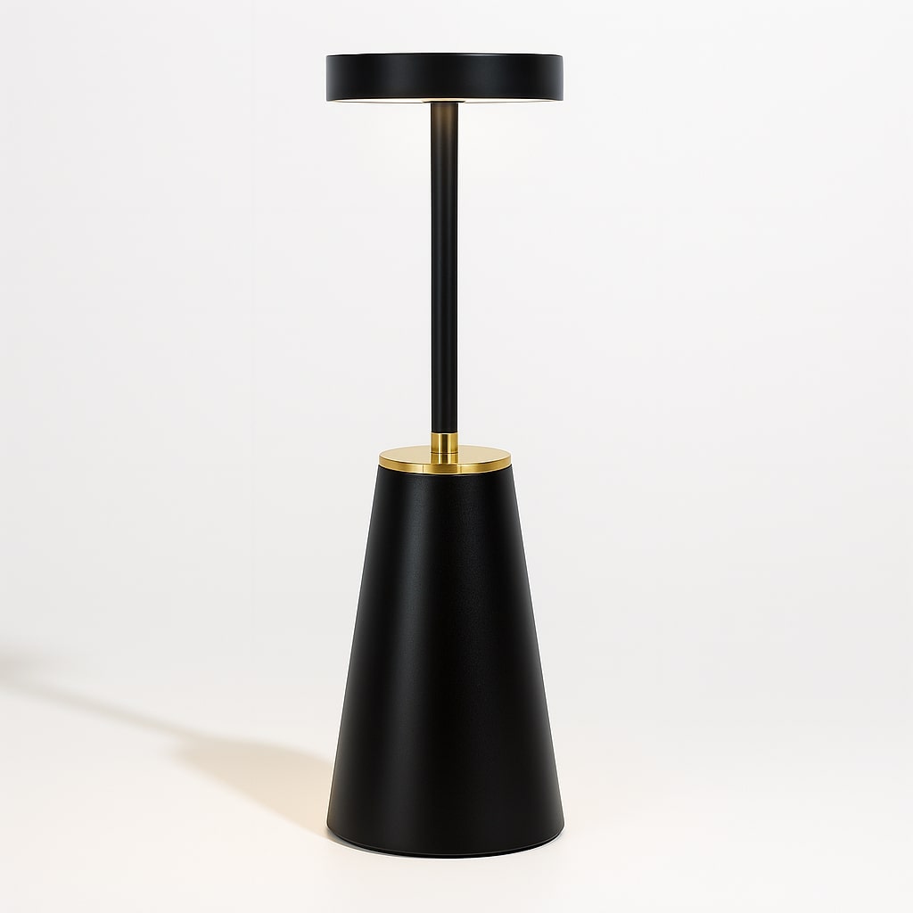 Kabellampe | Nachttischlampe mit Touch | Dimmbare Lampe für moderne Atmosphäre | AuraLume