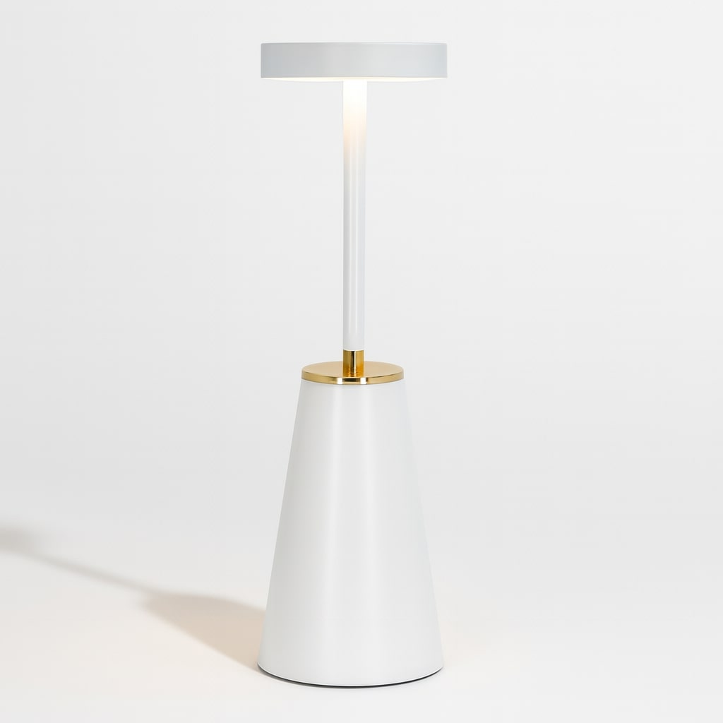 Kabellampe | Nachttischlampe mit Touch | Dimmbare Lampe für moderne Atmosphäre | AuraLume