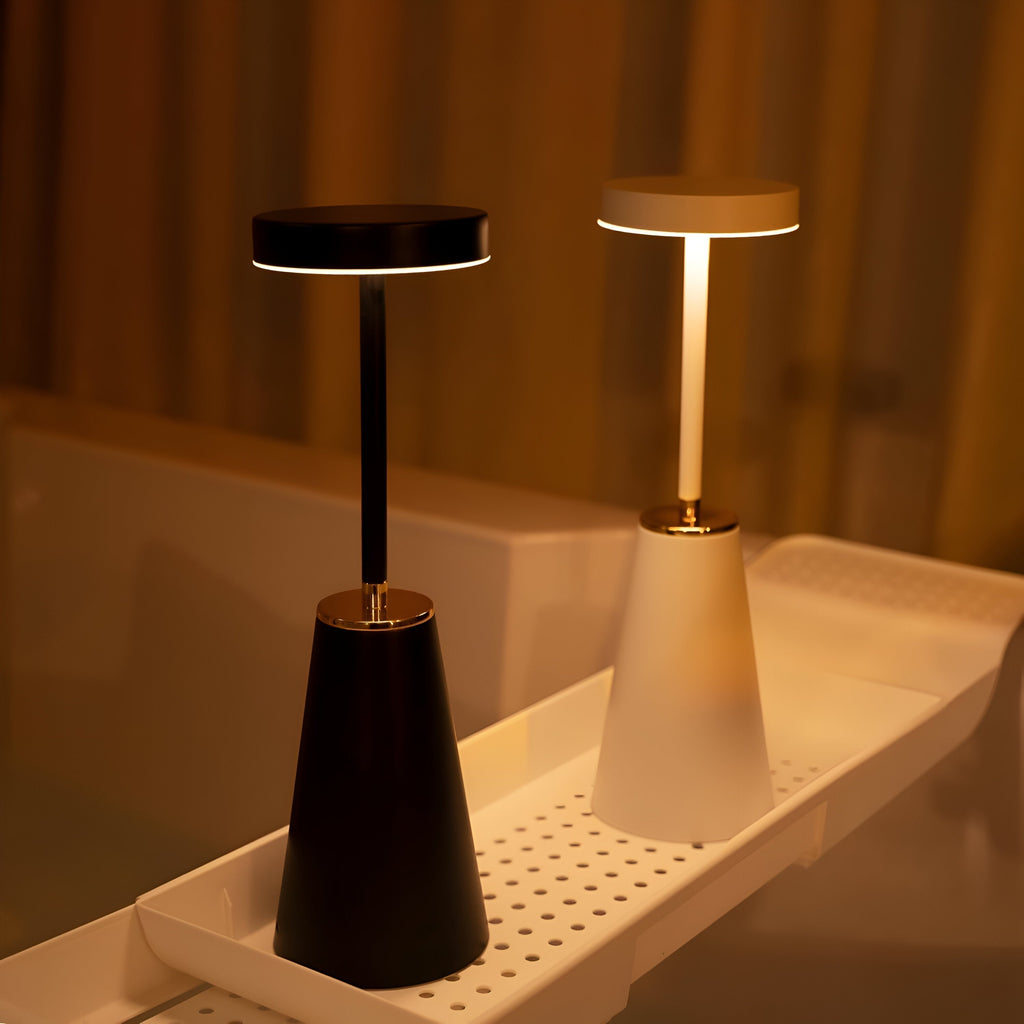 Kabellampe | Nachttischlampe mit Touch | Dimmbare Lampe für moderne Atmosphäre | AuraLume
