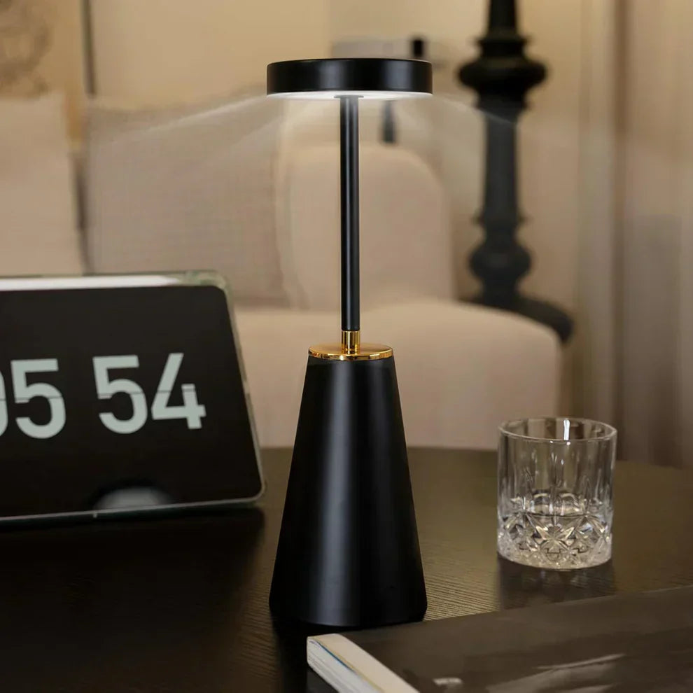 Kabellampe | Nachttischlampe mit Touch | Dimmbare Lampe für moderne Atmosphäre | AuraLume