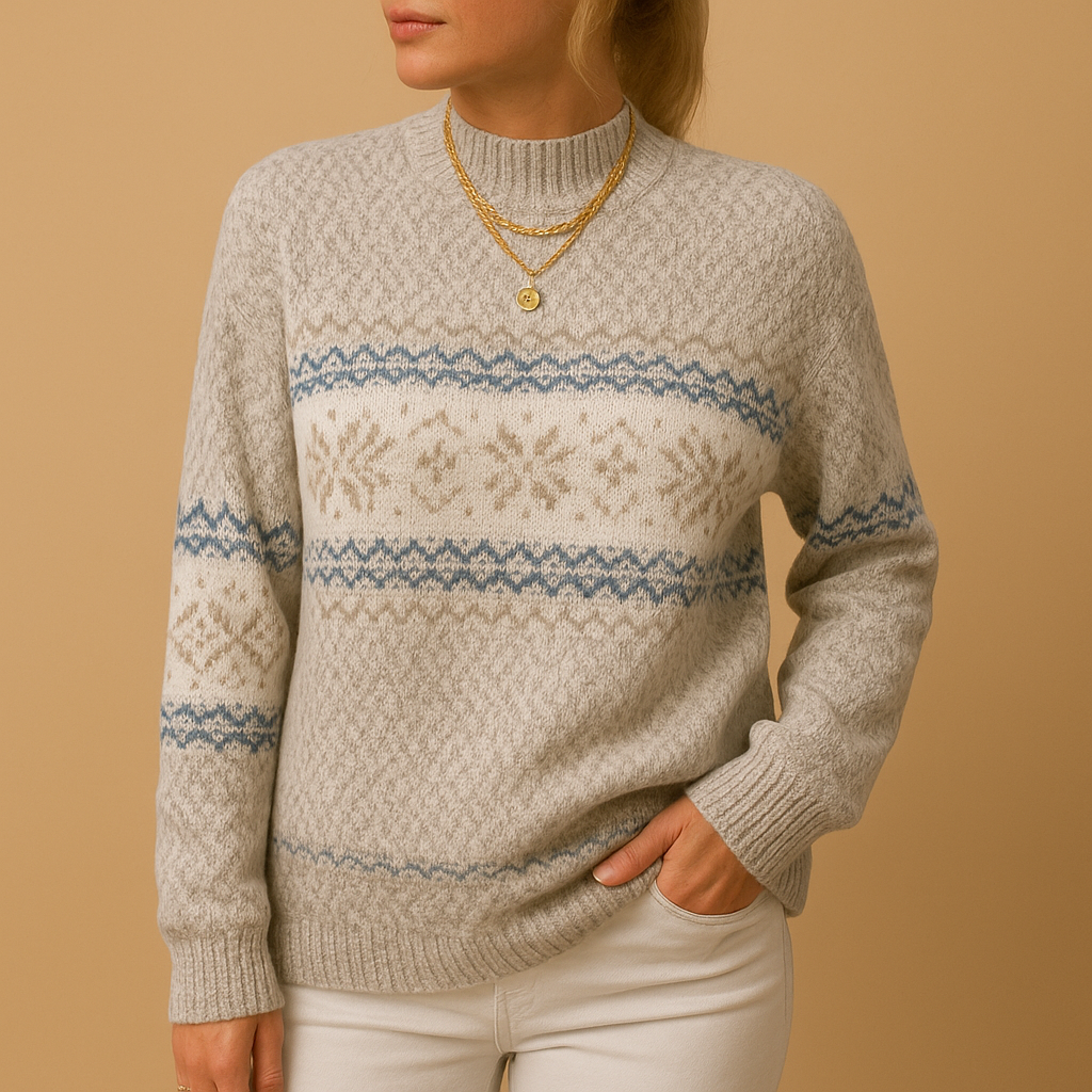 Festlicher Damen-Wintersweater