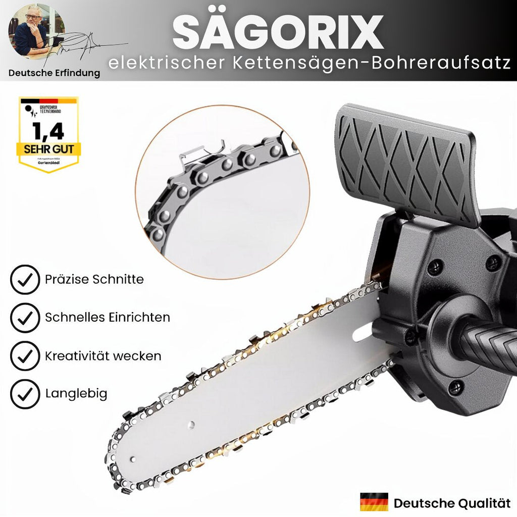 Chainsaw Attachment for Drill | Electric Chainsaw Attachment | Sägorix