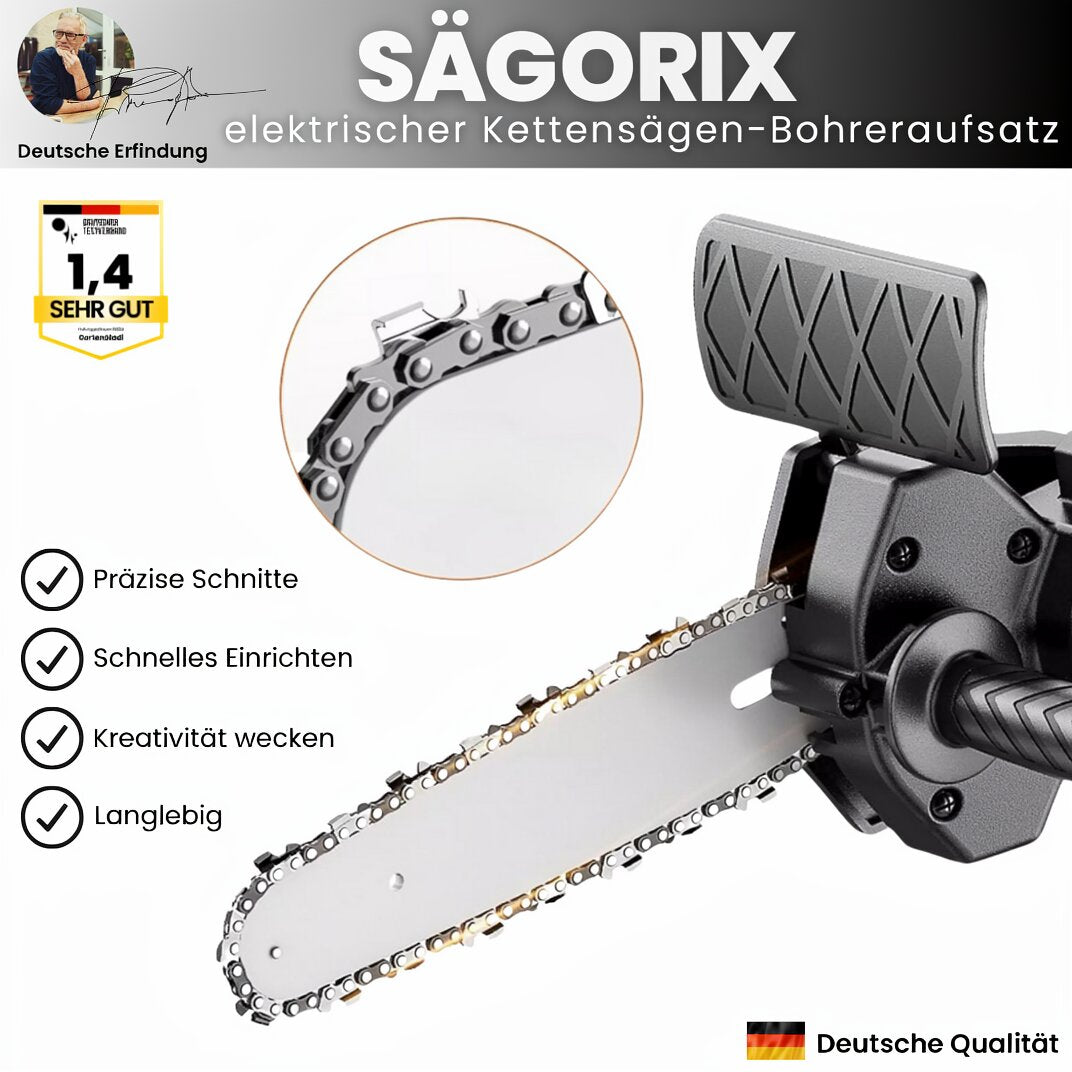 Chainsaw Attachment for Drill | Electric Chainsaw Attachment | Sägorix