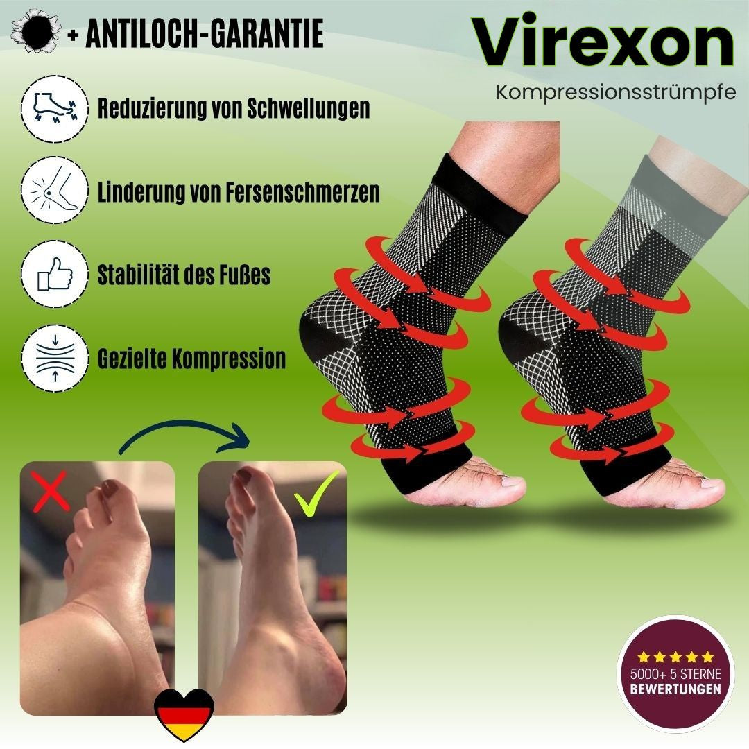 Compression Socks for Feet | Compression Socks | Support Socks | Virexon