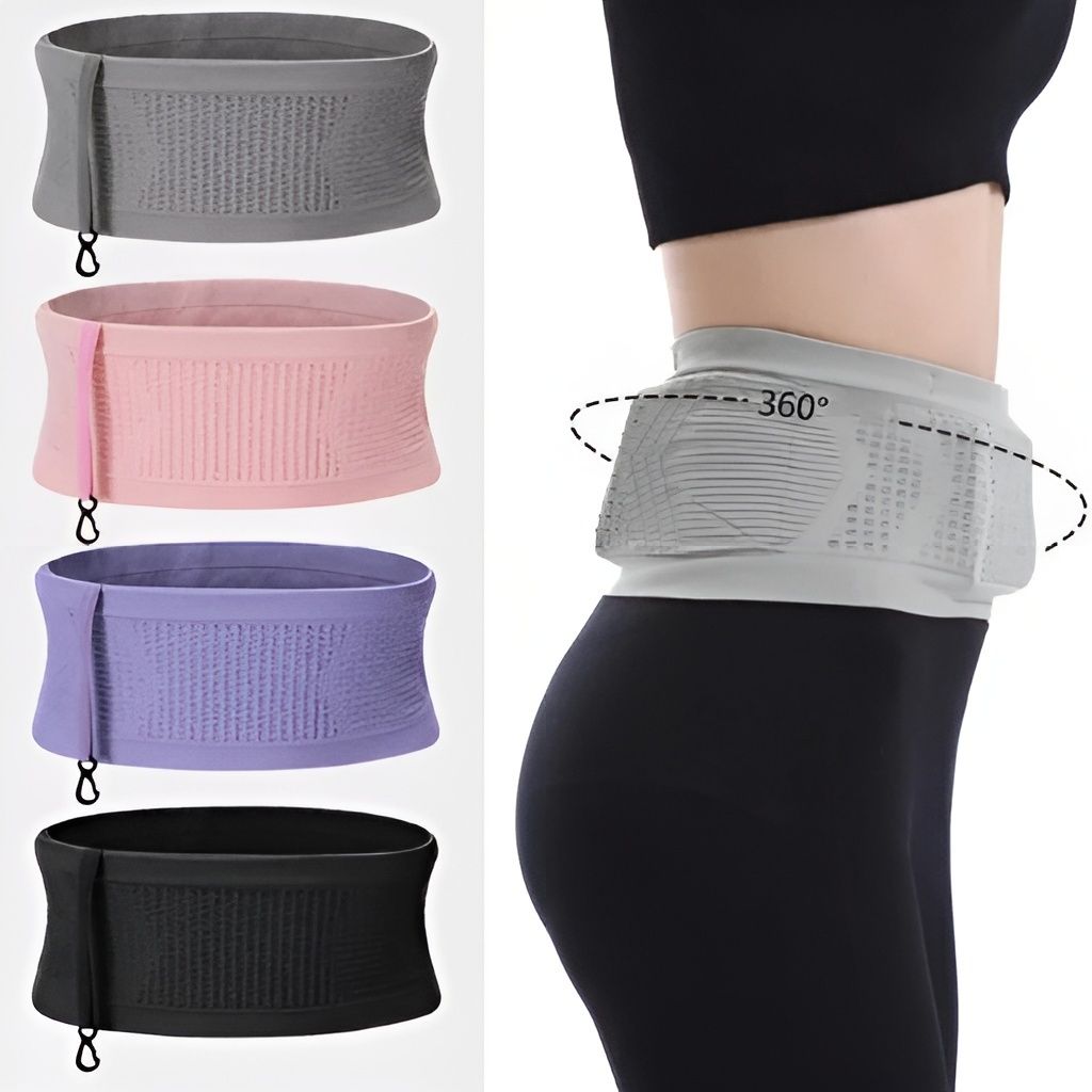 Laufgurt mit Handy-Tasche für Jogging und Training | Bauchtasche für Männer & Frauen | BewegFlex