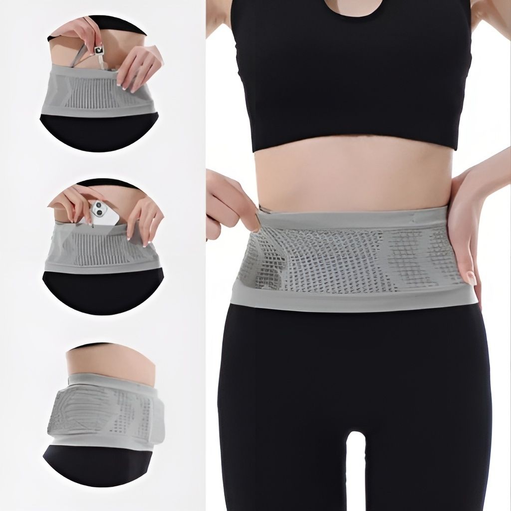 Laufgurt mit Handy-Tasche für Jogging und Training | Bauchtasche für Männer & Frauen | BewegFlex