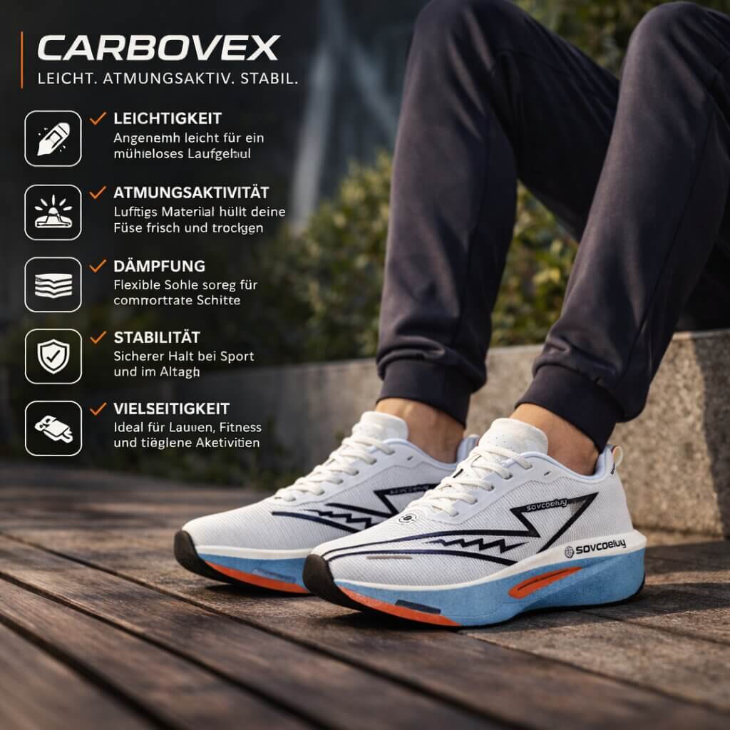 Men's Running Shoes | Sports Shoes for Jogging & Everyday Use | Carbovex