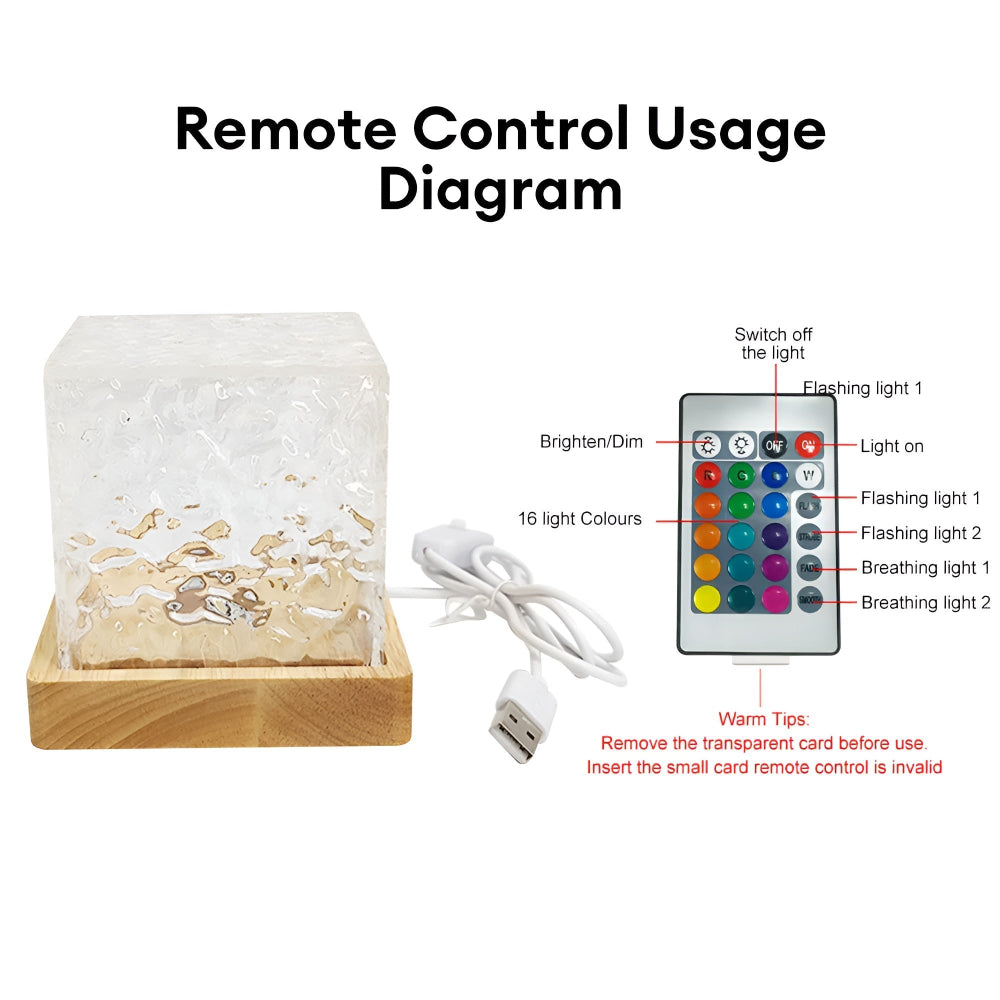 16-Color Ocean Wave Projector - Perfect Atmosphere for Any Room