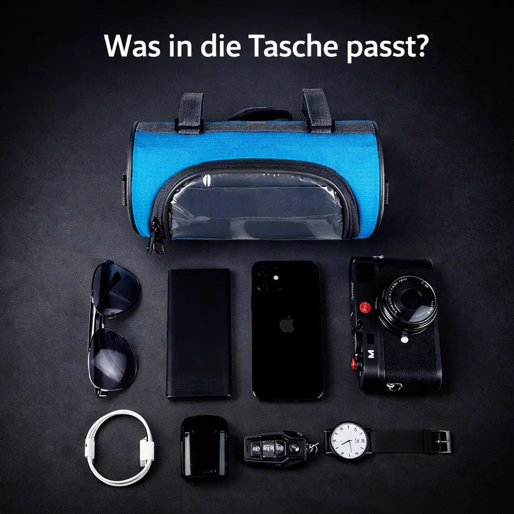 Handlebar Bag for Bicycle | Waterproof Bike Bag with Touchscreen | Tourix