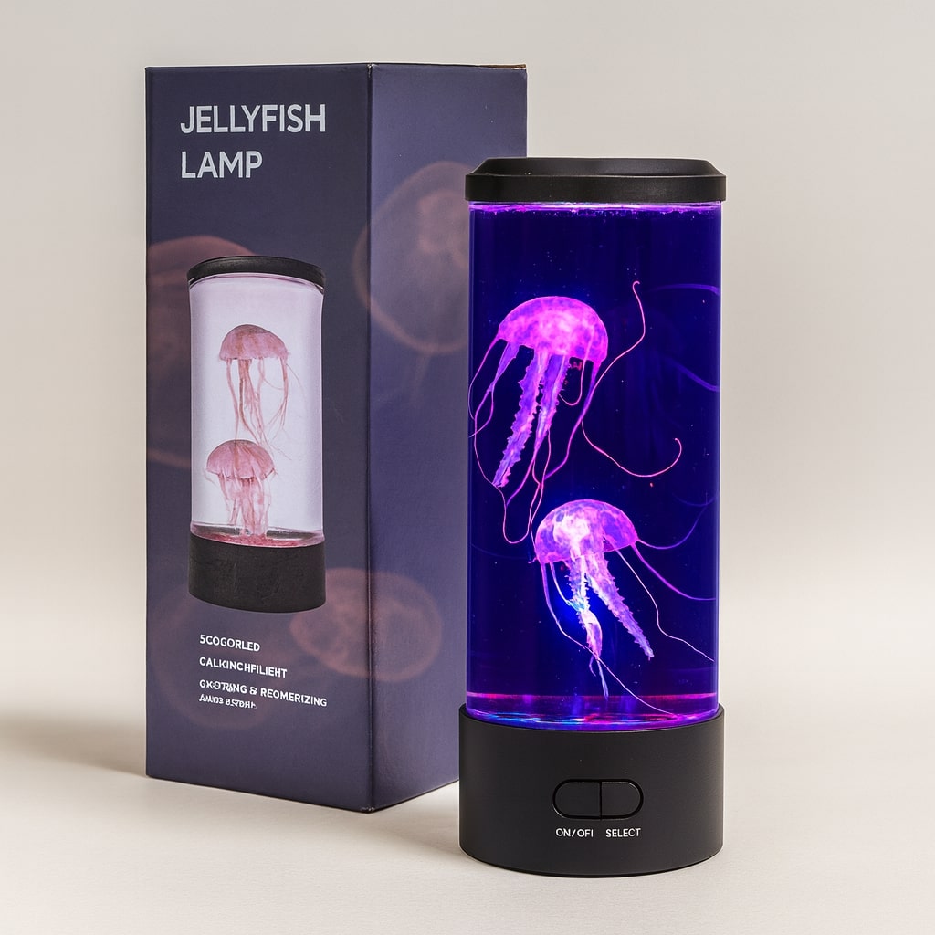 LED bedside lamp | Desk lamp with jellyfish effect | Table light | LightWave