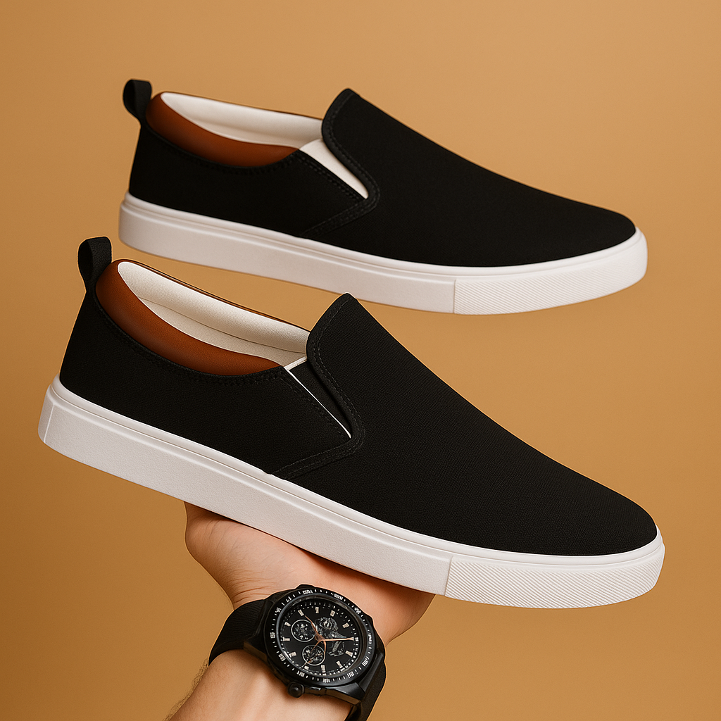 Męskie oddychające wsuwane buty – nowoczesny komfort i ponadczasowy styl