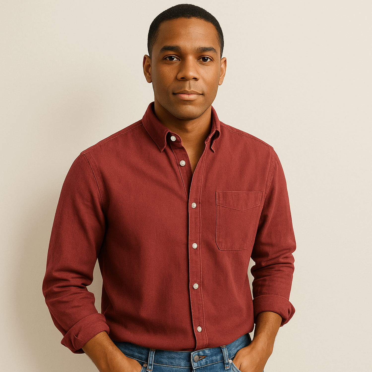 Men's Long-Sleeve Shirt | Classic & Versatile