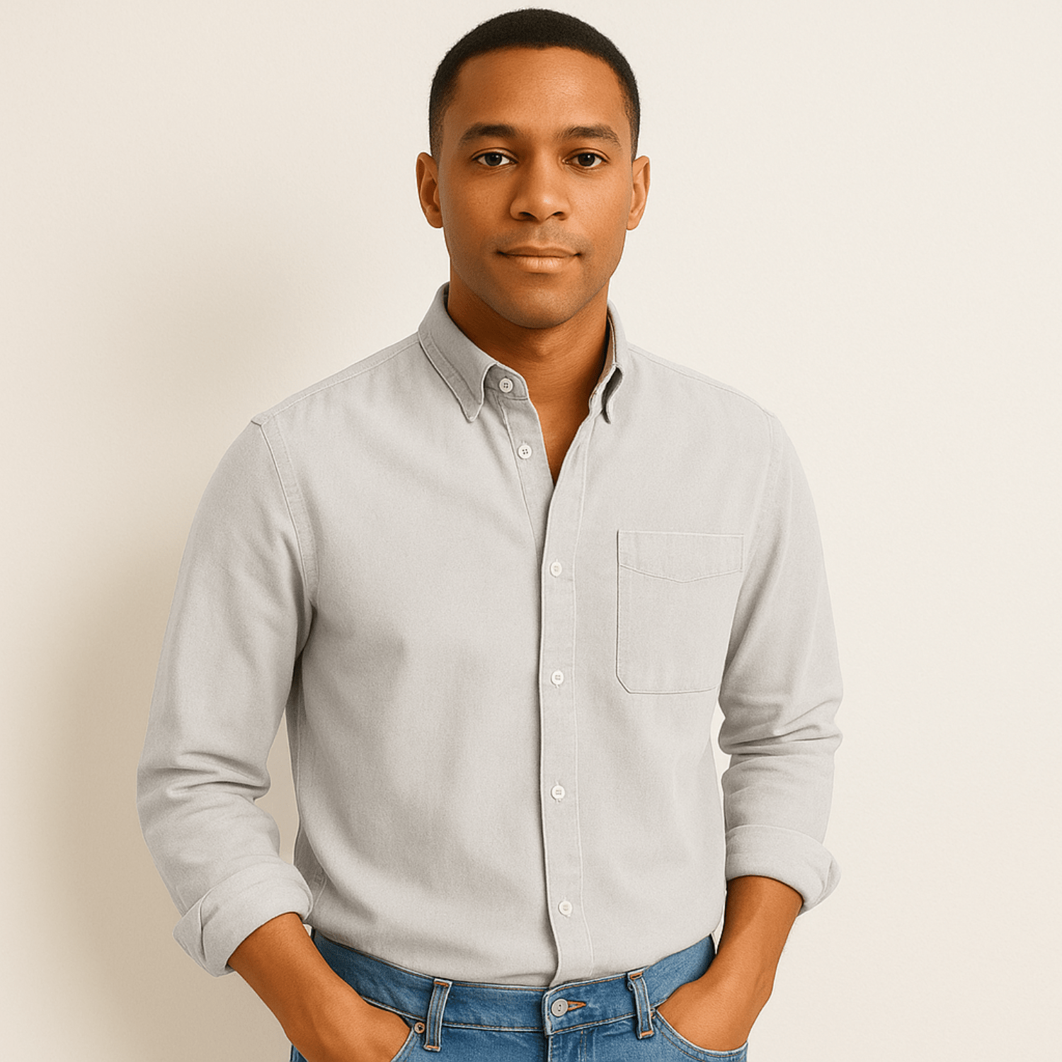 Men's Long-Sleeve Shirt | Classic & Versatile