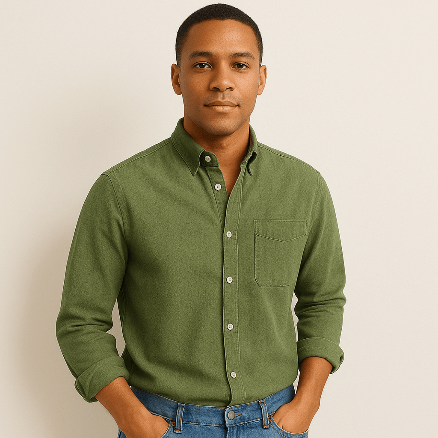 Men's Long-Sleeve Shirt | Classic & Versatile