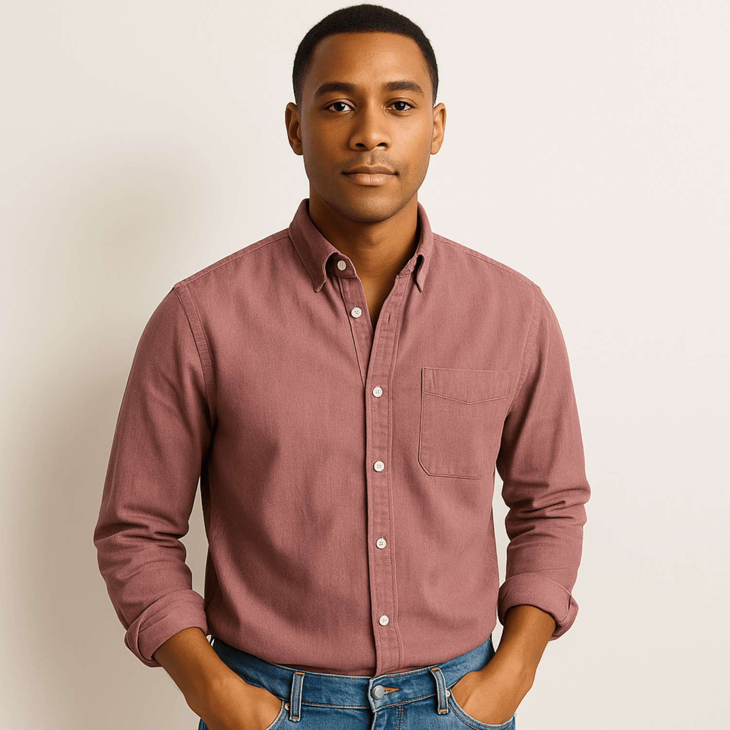 Men's Long-Sleeve Shirt | Classic & Versatile