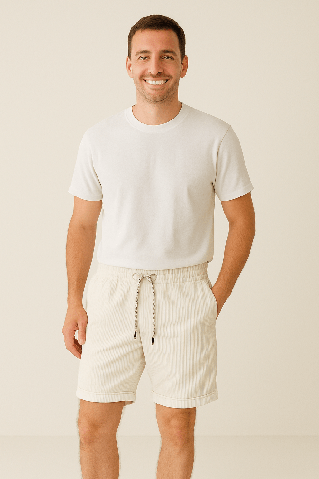 Men's Corduroy Shorts | Casual Comfort
