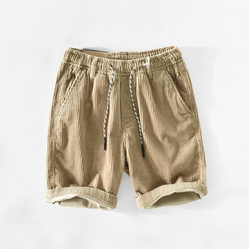 Men's Corduroy Shorts | Casual Comfort