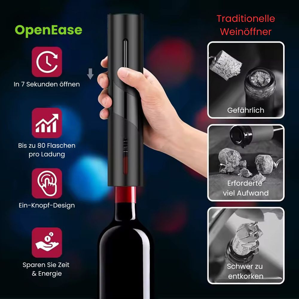 Wine Opener & Beer Opener | Bottle Opener Set | OpenEase