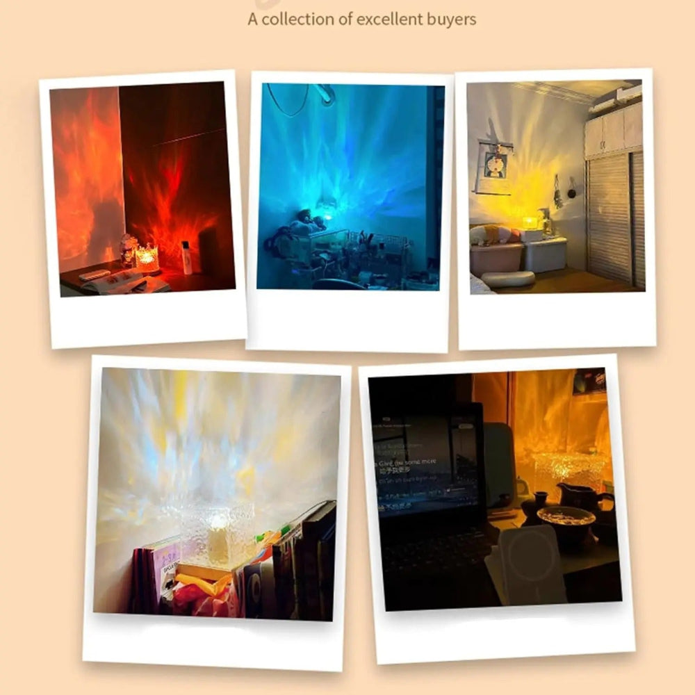 16-Color Ocean Wave Projector - Perfect Atmosphere for Any Room