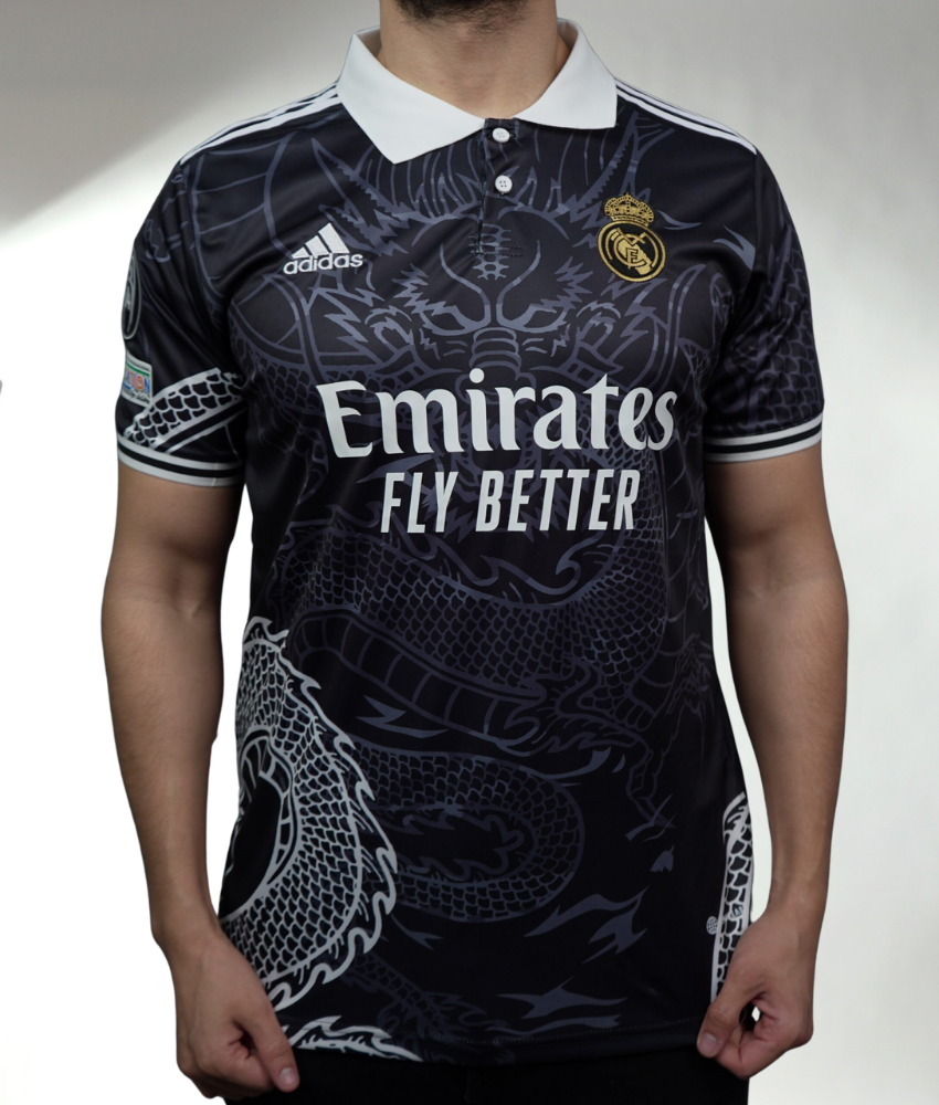 Real Madrid Trikot 2023/24 Dragon Special Edition Schwarz