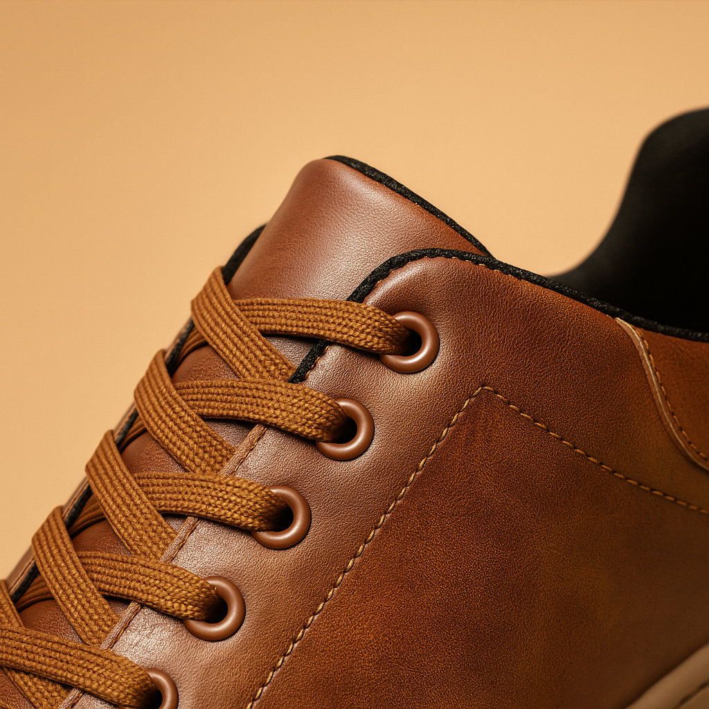 Męskie miejskie buty sznurowane – Wytrzymały komfort w nowoczesnym stylu