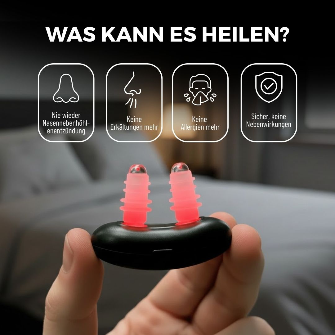 Red Light Nasal Device | Light Therapy Nose | Nasal Therapy Device | Nasoria