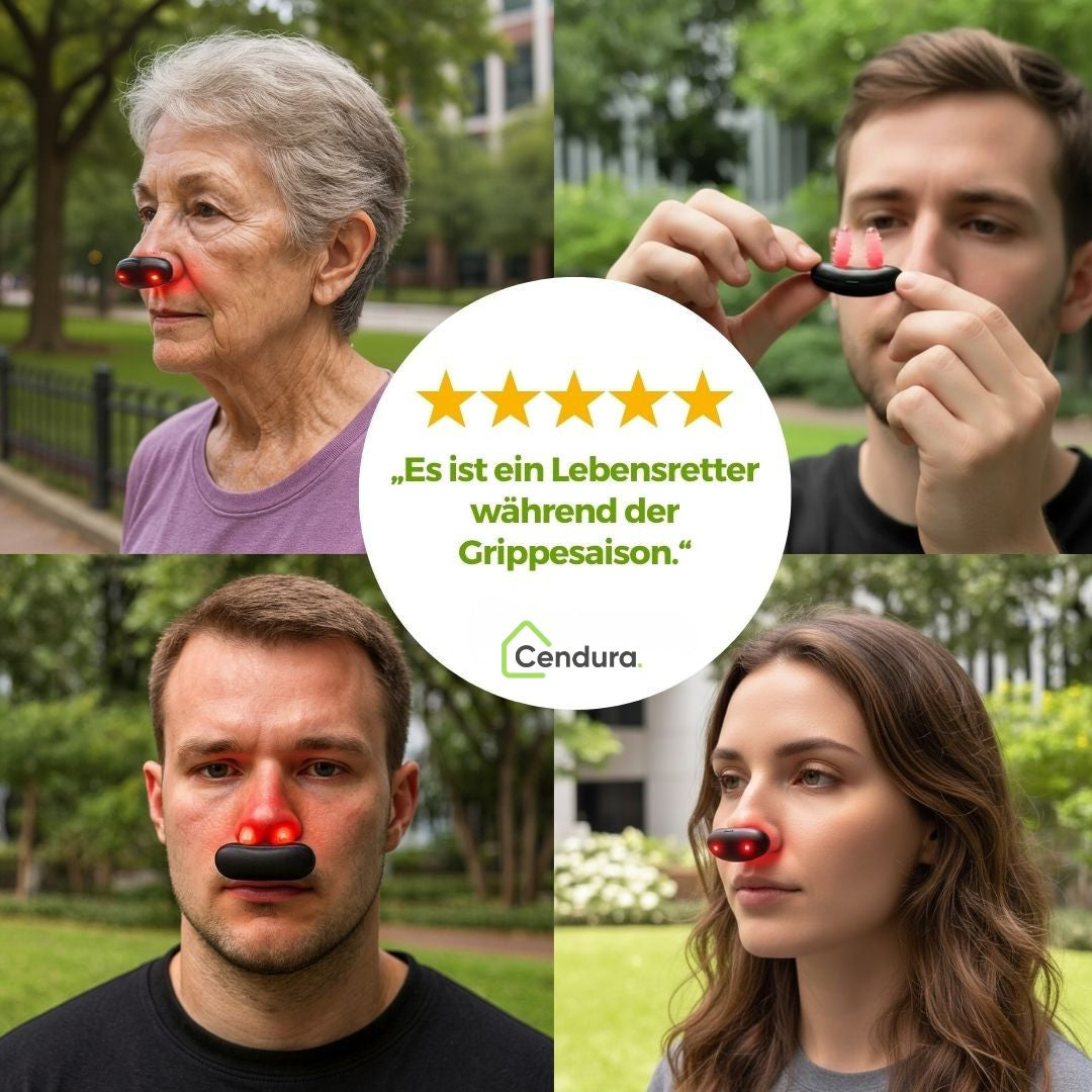 Red Light Nasal Device | Light Therapy Nose | Nasal Therapy Device | Nasoria