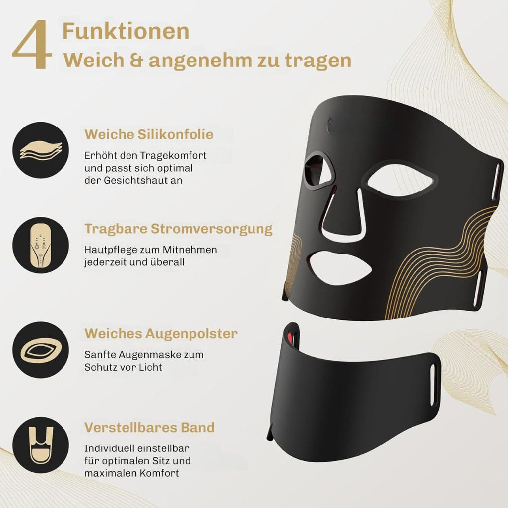 Red Light Mask | LED Face Mask | Light Therapy for Skin | SkinGlow